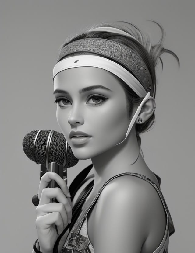 Sewa Mic Headband Surabaya Digital Multi Frequency