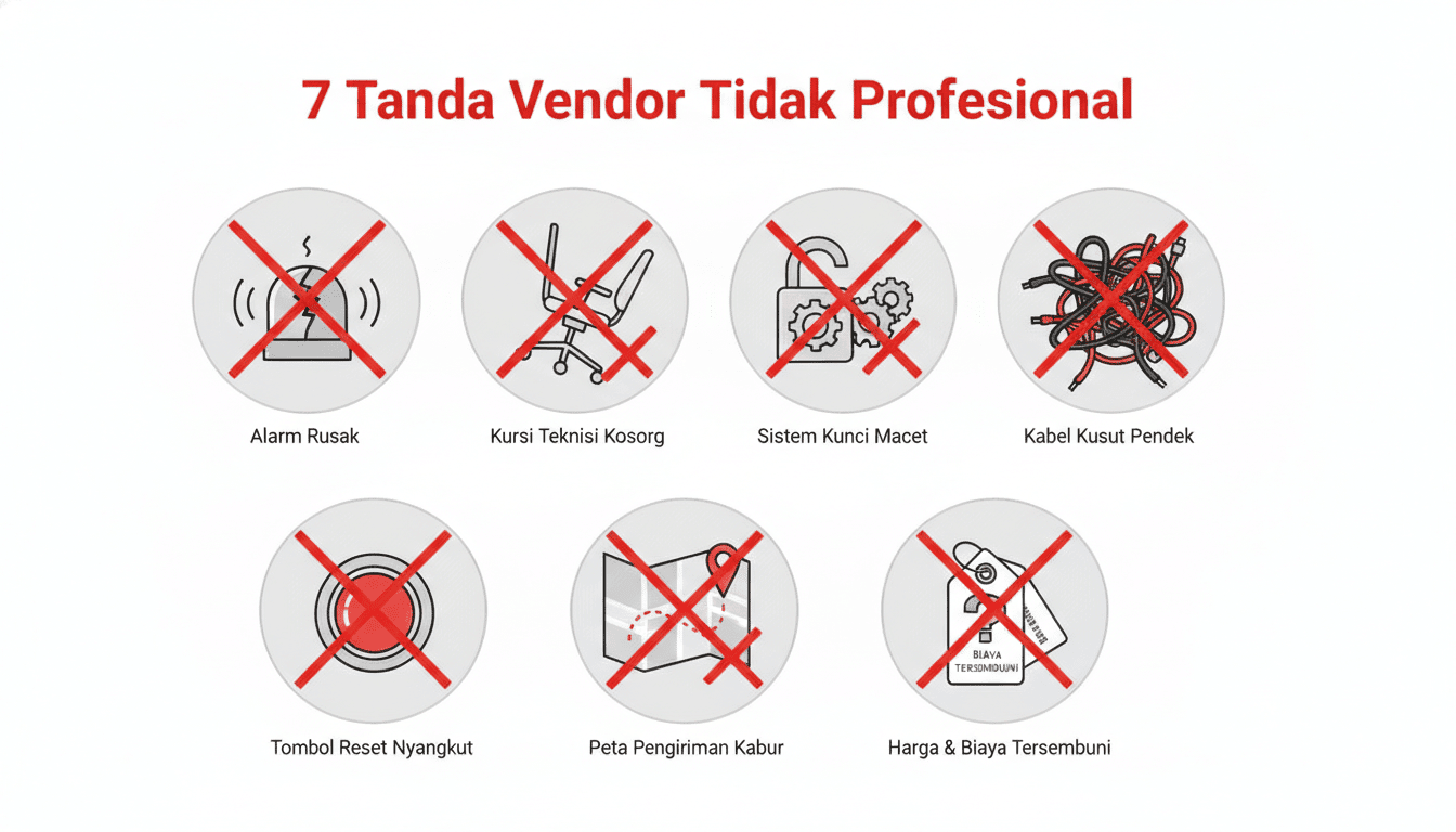 7 Tanda Penyedia Sewa Bel Denpasar Tidak Profesional 1 Penyedia sewa bel Denpasar profesional - 7 tanda vendor tidak profesional