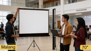 harga sewa layar proyektor malang 2026 - Harga Sewa Layar Proyektor Malang 2026: Panduan Paket & Tips Hemat