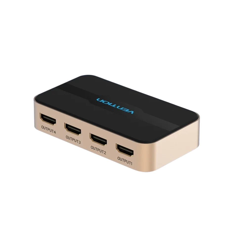 HDMI splitter Vention 1 in 4 out untuk disewa di Malang dan Surabaya